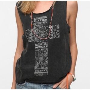 🔥3/$15🔥 Marc Laroc | Urban Outfitters Acid Wash Graphic Muscle Tank Top